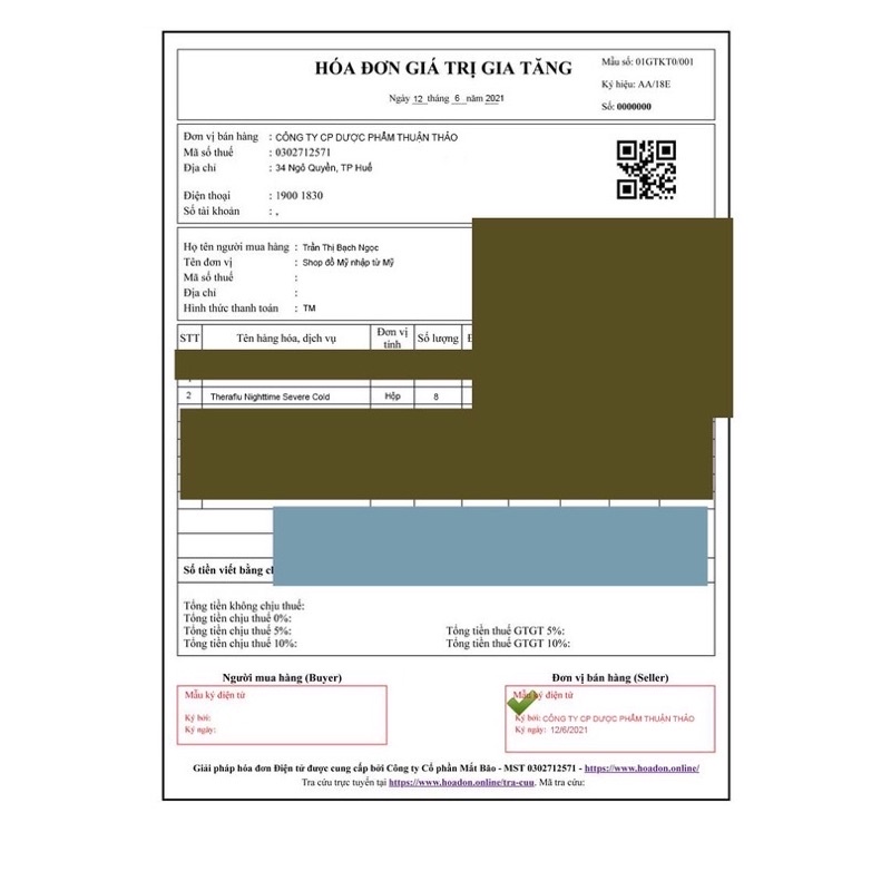 Trà Chanh Mật Ong Theraflu - Hàng Mỹ