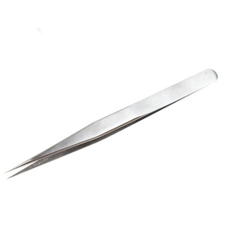 Nhíp tách thẳng trơn, nhíp thẳng trơn - nối mi - tạo fan - dụng cụ nối mi