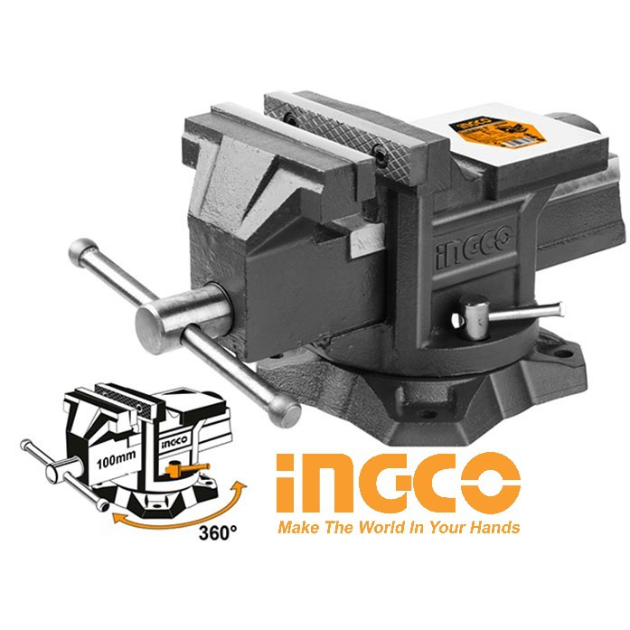 INGCO Êtô kẹp 6inch Lực kẹp 1600kgs HBV086