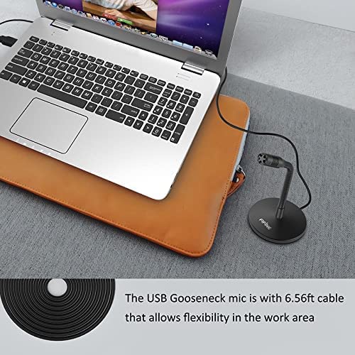 FIFINE K050 - Micro Thu Âm Mini Để Bàn Cổng USB-A Dành Cho PC/Laptop - Hàng Chính Hãng/Bảo Hành 12 Tháng