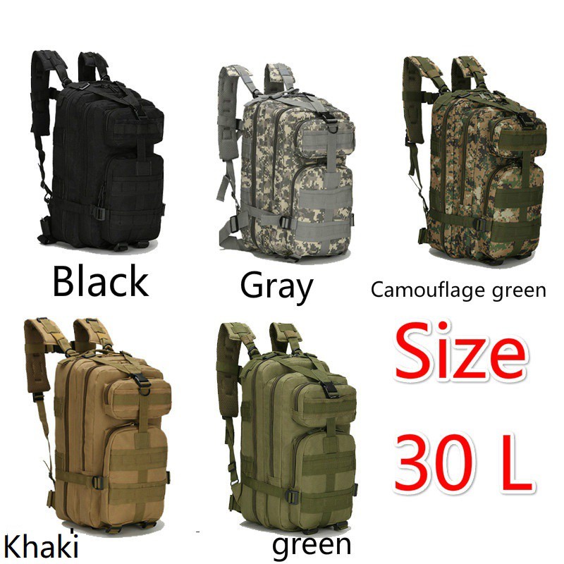 TREKKING Set 3 Túi Đeo Chéo Họa Tiết Rằn Ri 50l 1000d