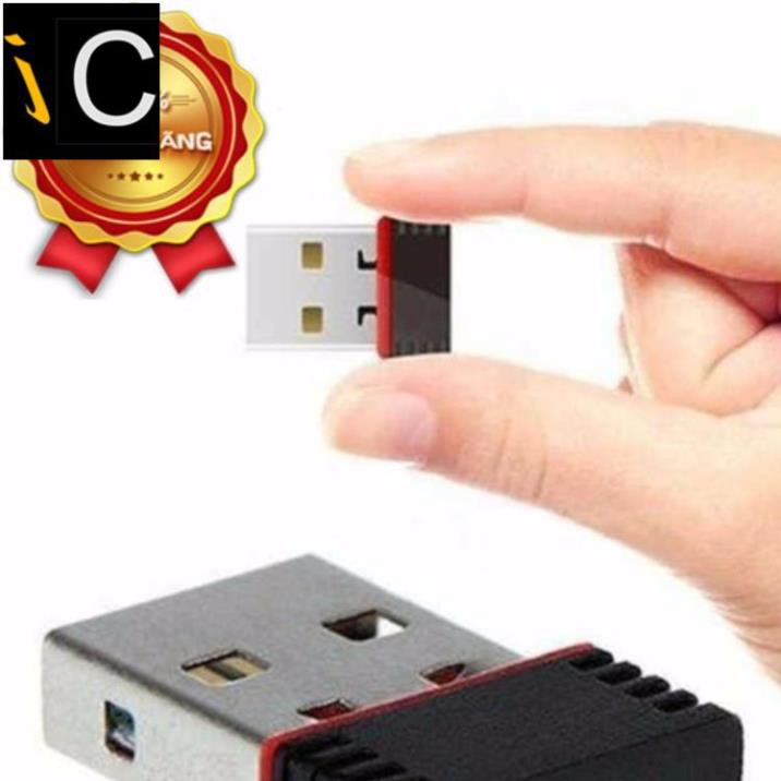 USB Thu Sóng WIFI 802 11 NANO Không Anten Có Driver Full Box