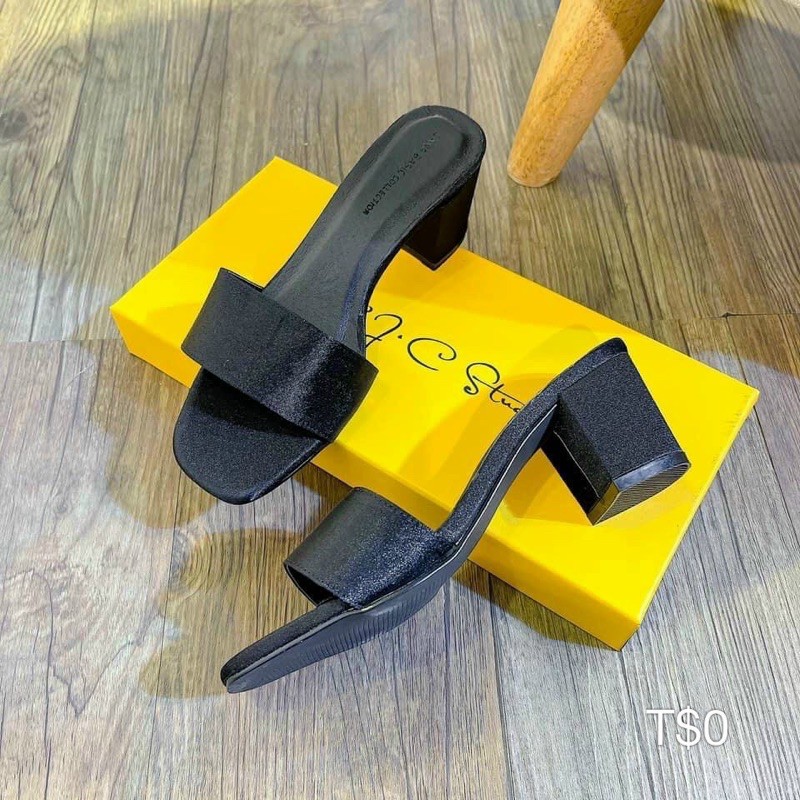 GÓT QUAI NGANG LỤA SATIN