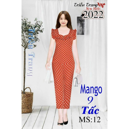 Mango hoa nhí 9 tất màu ngẫu nhiên