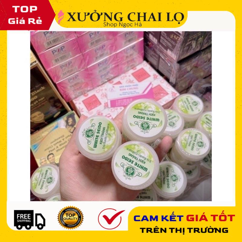 Kem Dưỡng Da ❤ GIÁ RẺ NHẤT ❤ Kem kích trắng Trà xanh ❤️ Collagen 35g , nguyên liệu, công thức làm kem trộn trắng da body