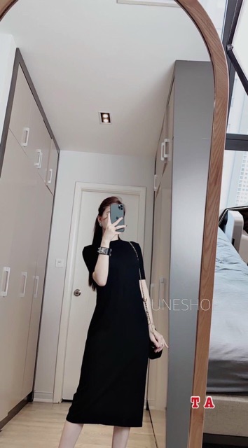 Váy len suông trơn màu hàng Quảng Châu | BigBuy360 - bigbuy360.vn