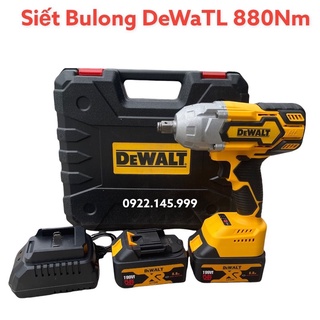 Máy siết bulong Dewatl lực siết lớn 980Nm