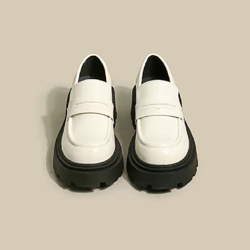 Giày Loafer nữ da cao 6cm