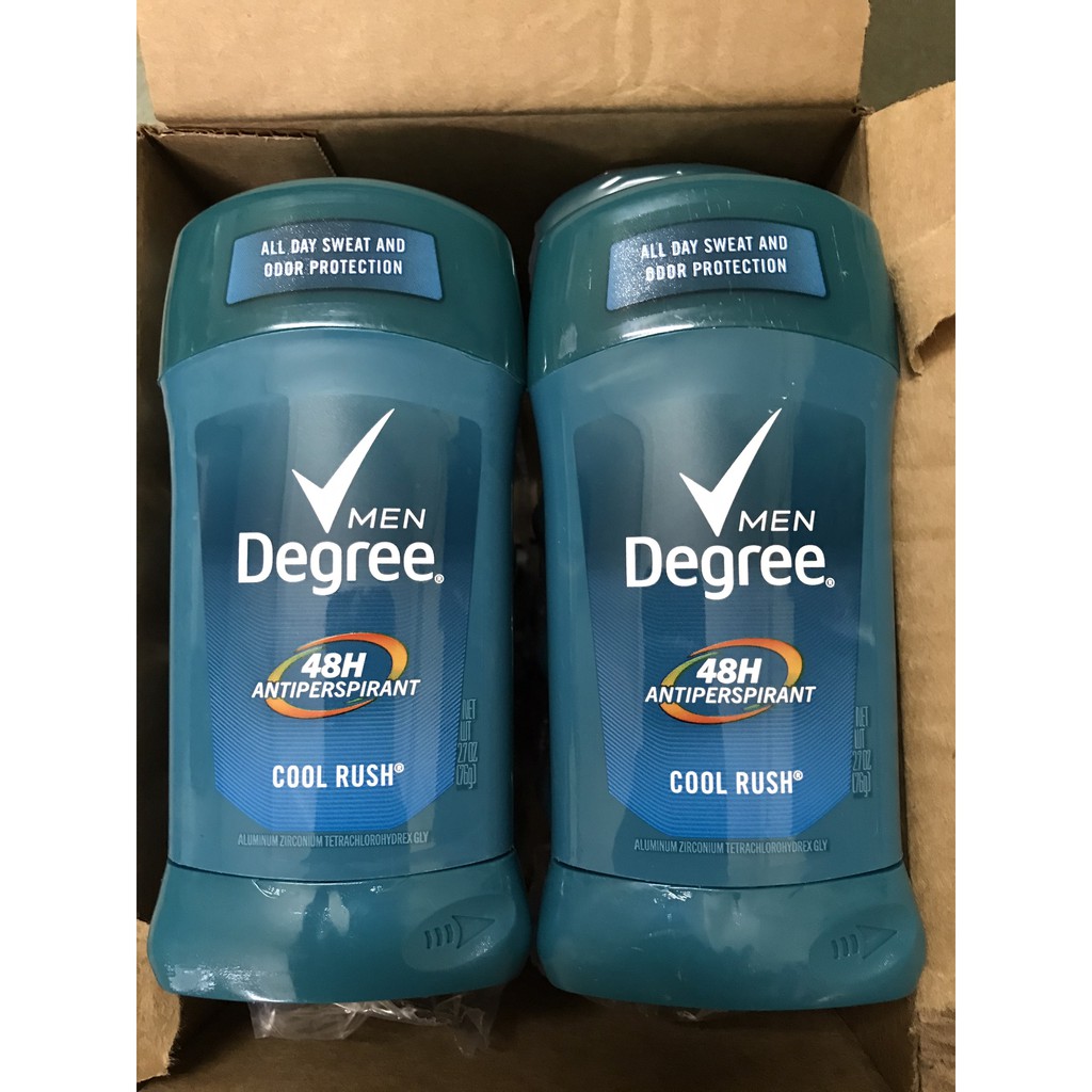 Lăn khử mùi Degree Men Cool Rush 48h Mỹ 76g