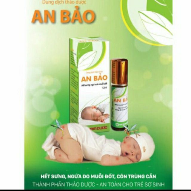 Dung dịch trị muỗi đốt An Bảo 12ml