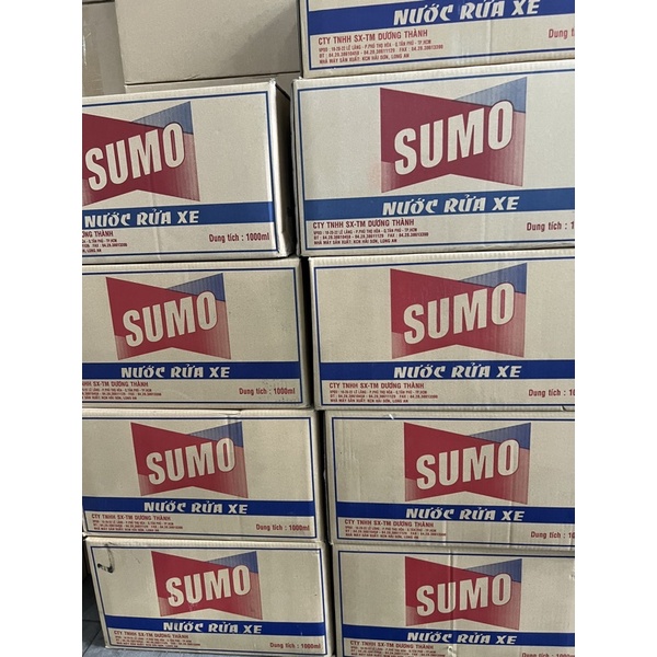 Nước rửa xe bảo vệ màu sơn Sumo giúp nước sơn luôn bóng loáng như mới