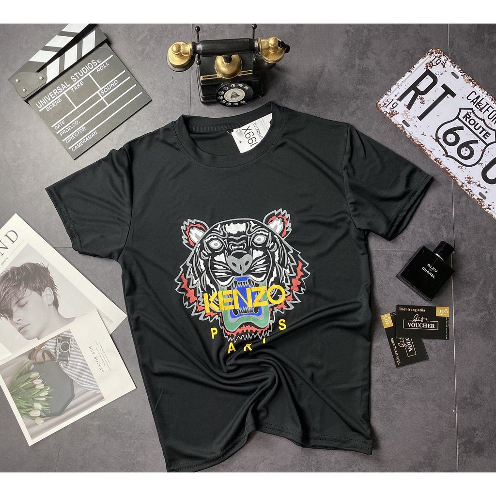 Áo Phông Nam Tay Ngắn, Áo Thun In Hình Hổ Chất Liệu Thun Cotton Thoáng Mát - AC111 - Shopmens | BigBuy360 - bigbuy360.vn