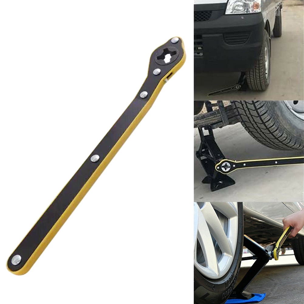 Cờ Lê Vặn Đai Ốc Xe Ô Tô -Cờ Lê Vặn Ốc Bánh Xe Xoay 360 Độ Tiết Kiệm Sức Chuyên Dụng Tiện Lợi