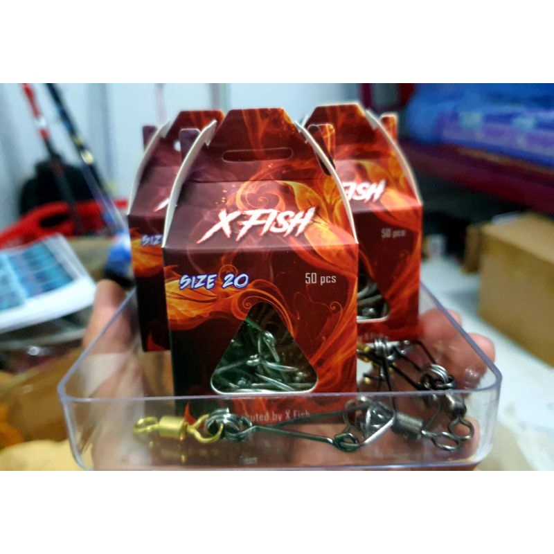 Lưỡi xfish cao cấp. siêu bén, tải 43kg, ko sét ,tặng mani bò