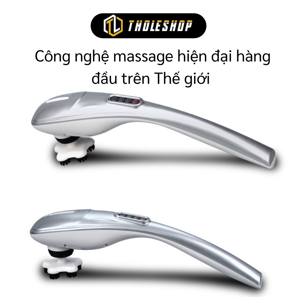 Máy Massage Cầm Tay - Máy Đấm Lưng Yichang 5 Đầu Không Dây Xoa Bóp Toàn Thân 7983