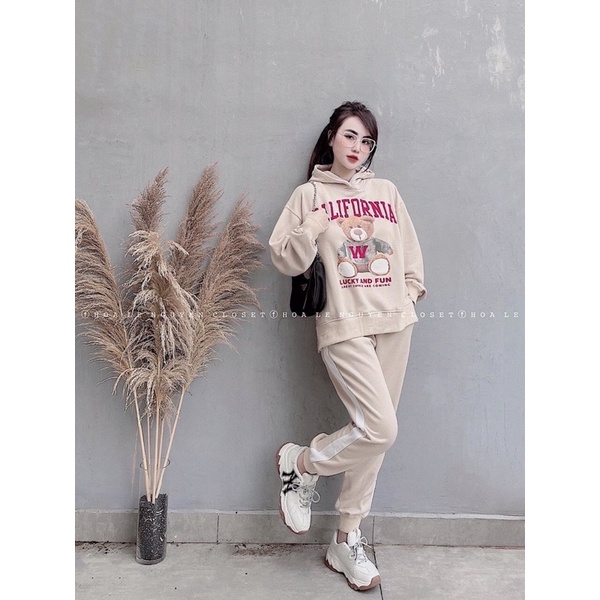 Set nỉ california mũ