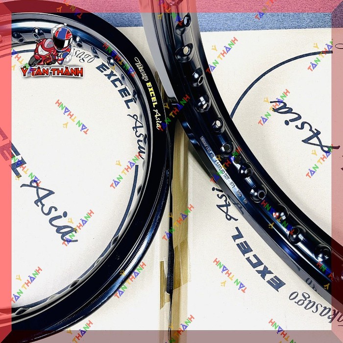 Niềng nhôm excel zin 1.6-1.85-14 cho xe tay ga MS317