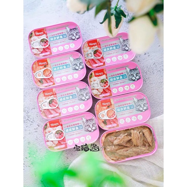 Pate Wanpy 120gr đồ ăn cho mèo cung cấp dinh dưỡng cho mèo tăng cân