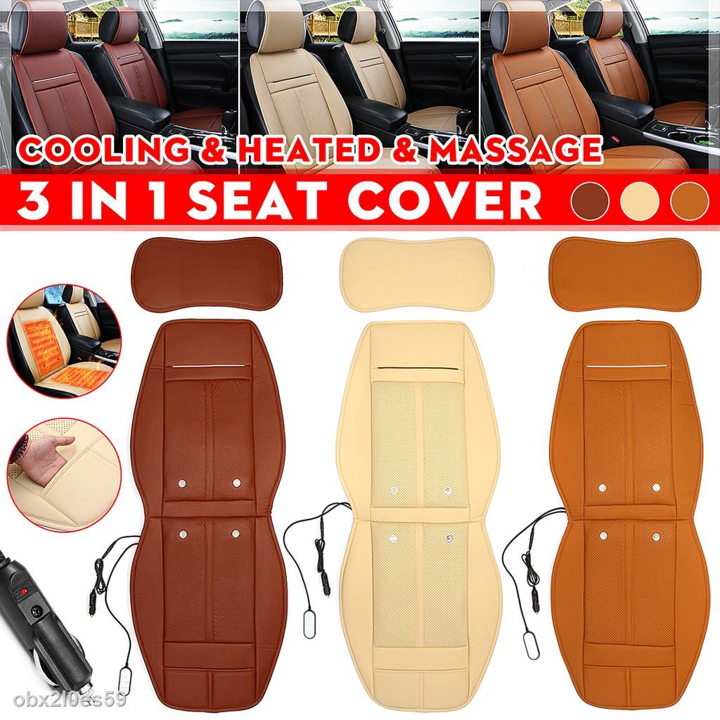 Siêu rẻ Đệm lót ghế mát xa/sưởi ấm/làm mát tự động 3 trong 1 tiện lợi cho xe hơi