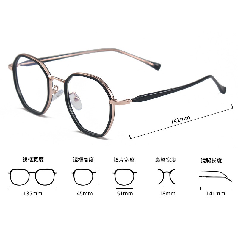 Kính Mát Gọng Đa Giác Thời Trang Jz2182 | BigBuy360 - bigbuy360.vn