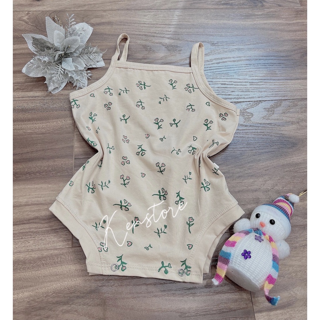Body Hai Dây Chất Liệu Thun Cotton Cao Cấp Cho Bé Từ 4Kg Đến 15Kg Thời Trang Trẻ Em Ken Store