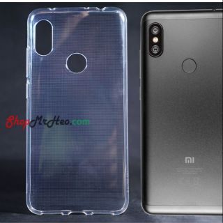 Ốp lưng dẻo trong suốt cho xiaomi redmi note 6 pro