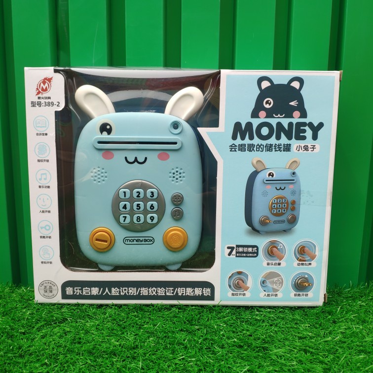 Két Sắt Mini Cho Bé Két Sắt Đựng Tiền Tiết Kiệm Có Nhạc Nhiều Màu Dễ Thương K1