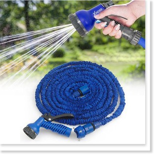vòi xịt rửa tăng áp lực nước co giãn tự động sịt nước tưới cây, rửa xe đa năng 15m