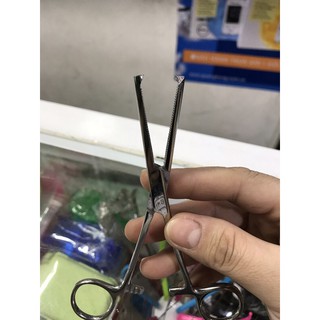 Kẹp gòn thẳng ytế có mấu 16cm