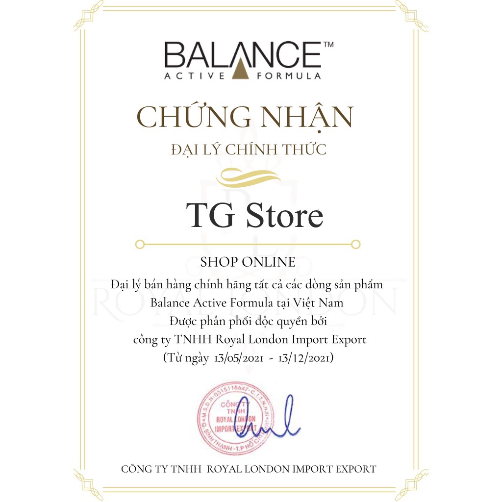 Serum Vitamin C Balance Active Formula 30ml Làm Sáng Da Chống Lão Hóa Cho Da Bóng Mịn