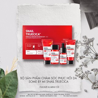 BỘ DƯỠNG PHỤC HỒI DA TỔN THƯƠNG SOME BY MI SNAIL TRUECICA MIRACLE REPAIR STARTER KIT-EDITION