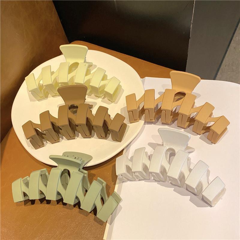 Kẹp Tóc Xoắn Màu Sắc Macaron Phong Cách Hàn Quốc Cho Nữ