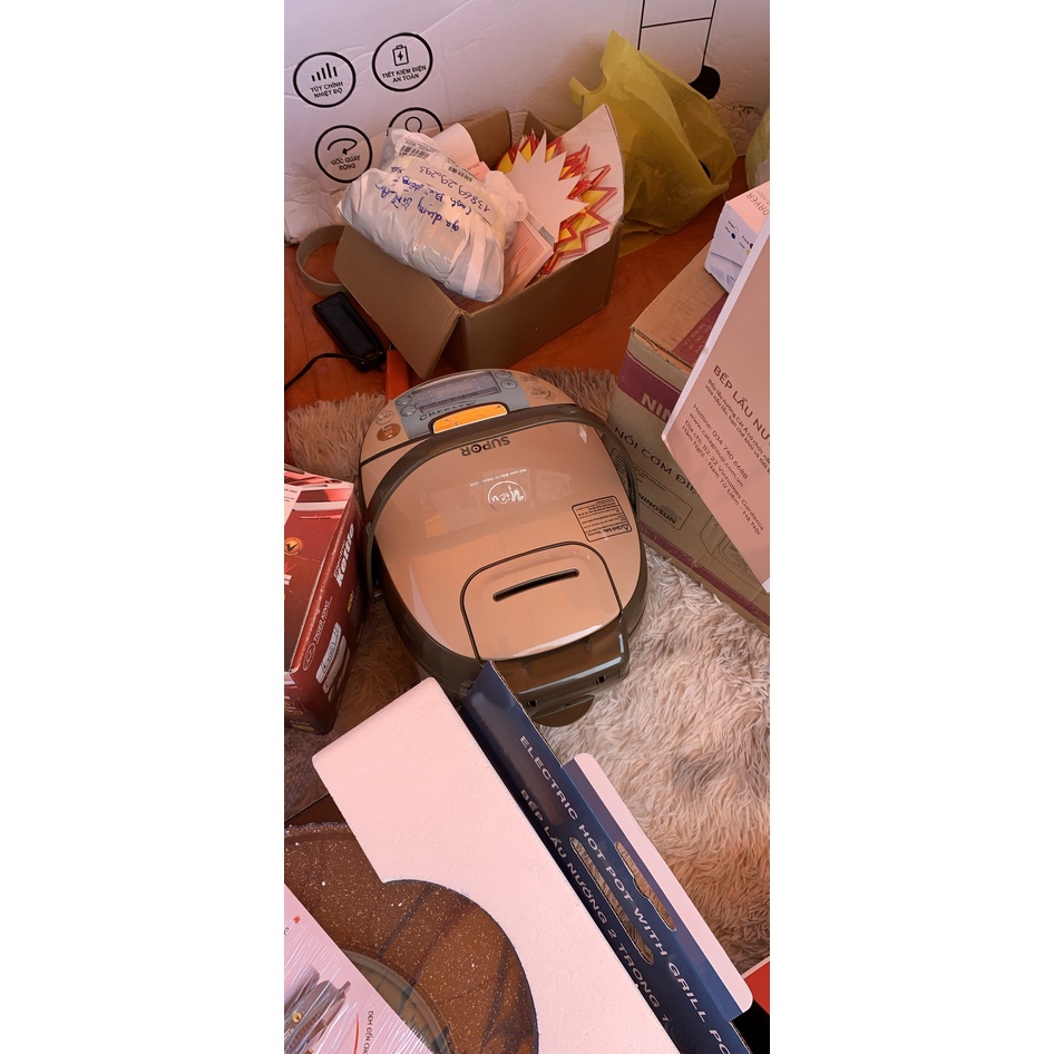 Nồi Cơm Điện Tử Thông Minh Supor 50FC33 - Ngon Như Cơm Niêu.Dùng Cho 4-6 Người Ăn