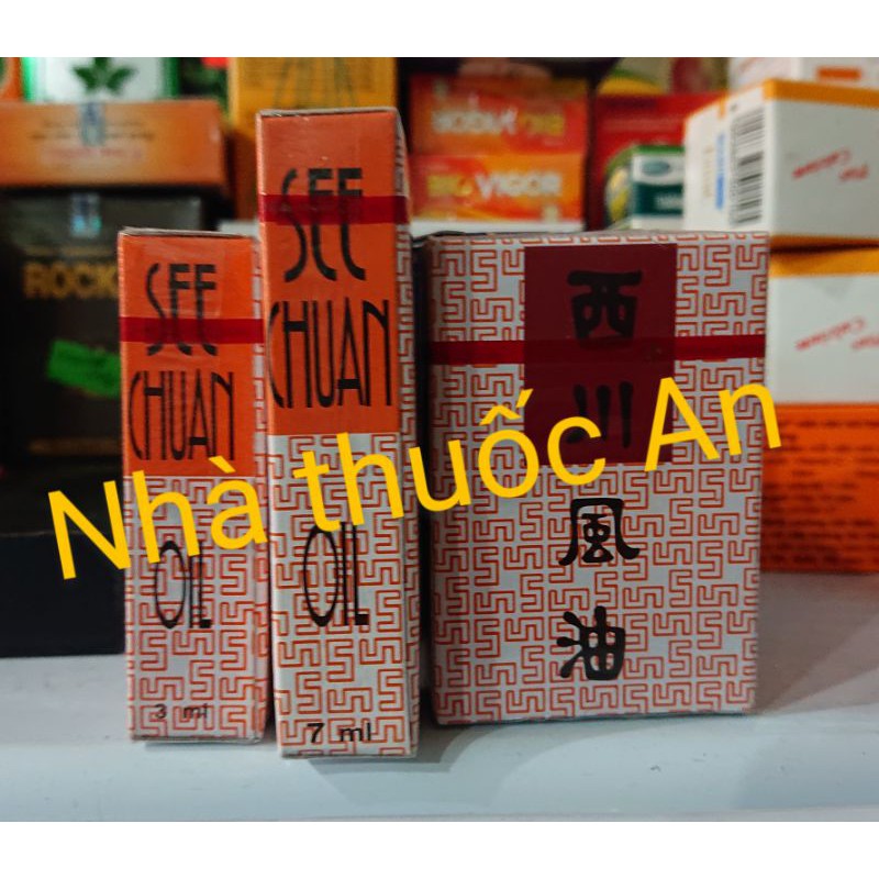 CHÍNH HÃNG Dầu thái nước trắng 3ml 7ml