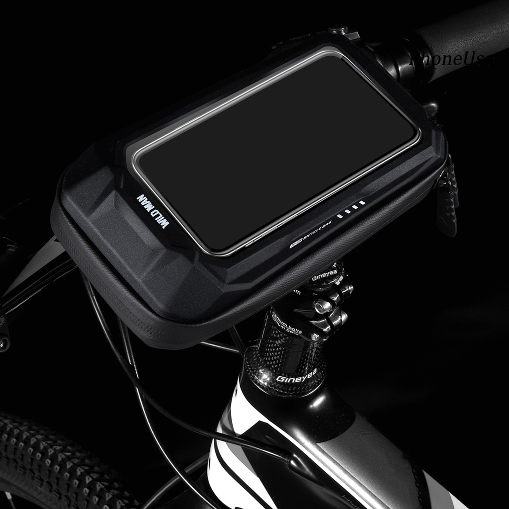 [Hàng mới về] Túi đựng đồ vỏ cứng gắn ghi đông xe đạp leo núi Ph--Wild Man-X3 không thấm nước