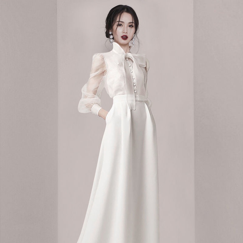 Set Áo Và Chân Váy Dài Thời Trang Dành Cho Nữ