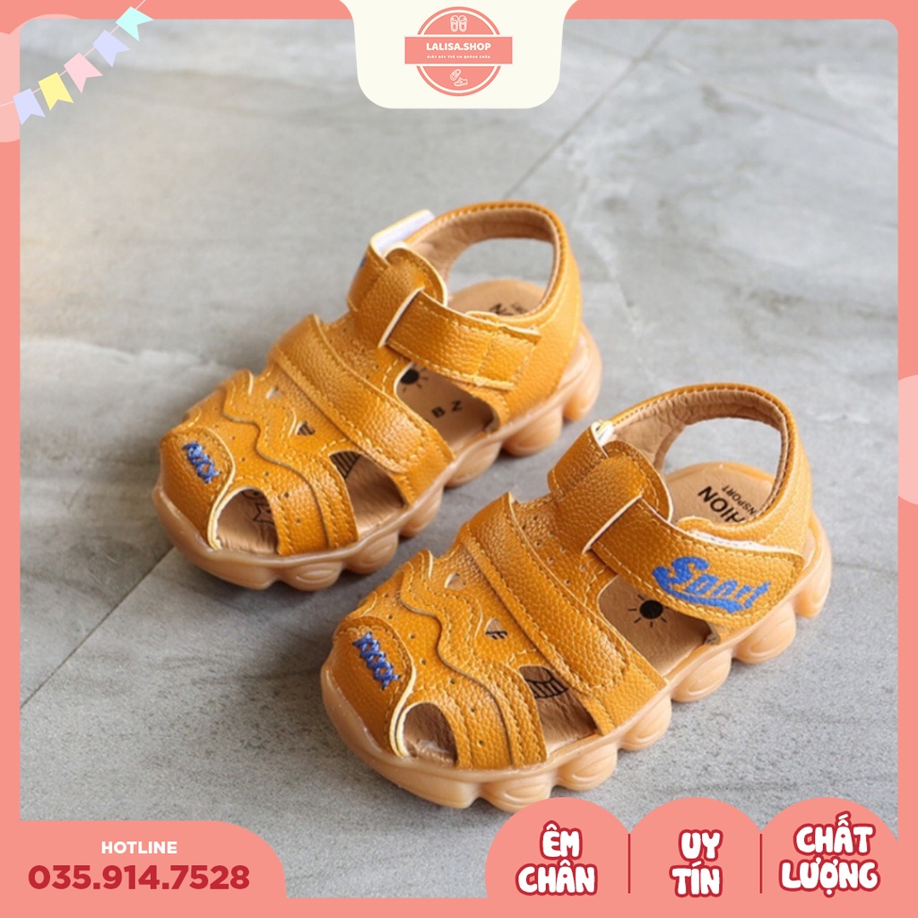 [Hàng chính hãng] Dép Rọ Nhí Cho Bé, Dép Sandal, Thời Trang Cao Cấp LALISA, Đế Mềm, Size từ 23 - 24, M177