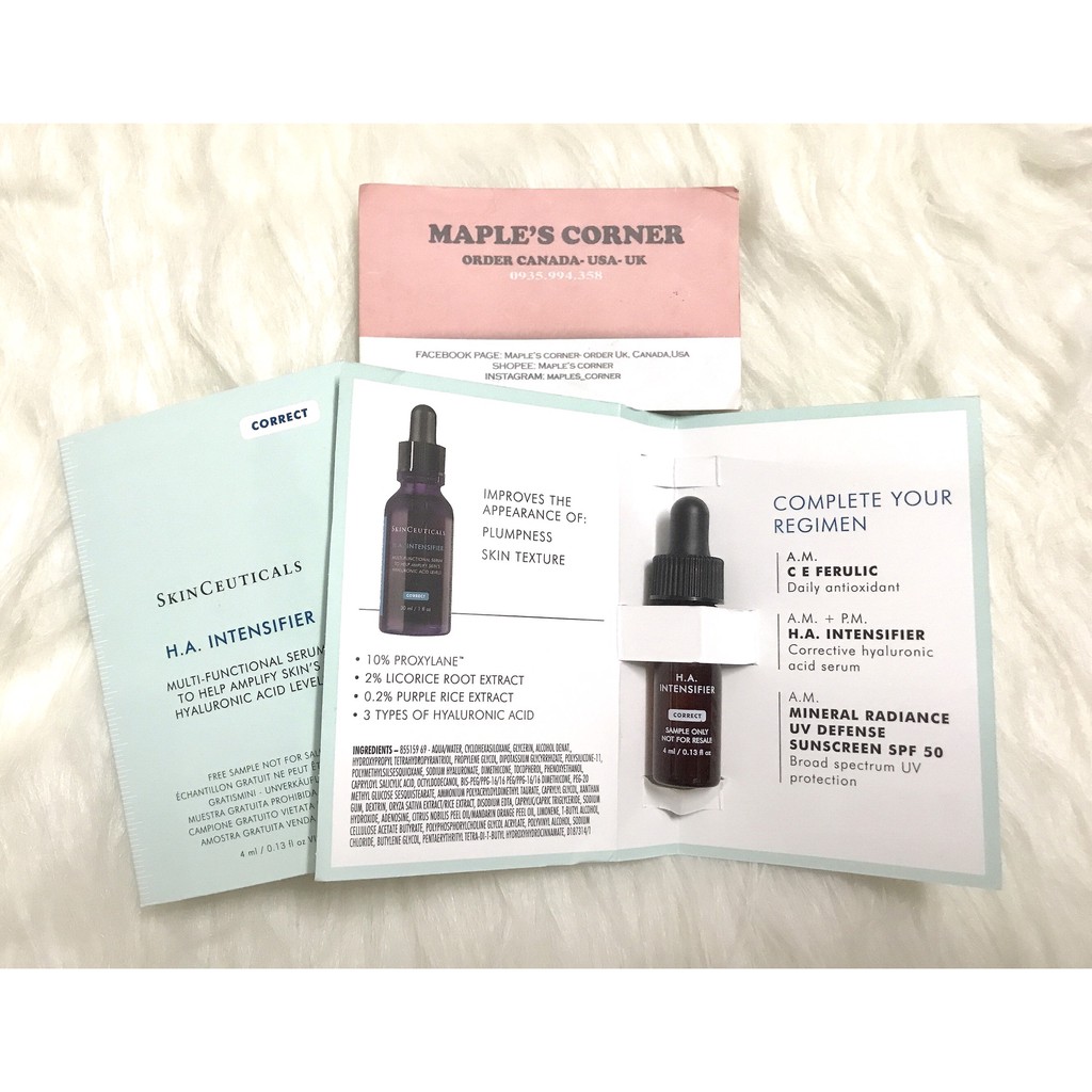 Skinceuticals H.A intensifier Serum chống lão hóa, cấp nước cho da