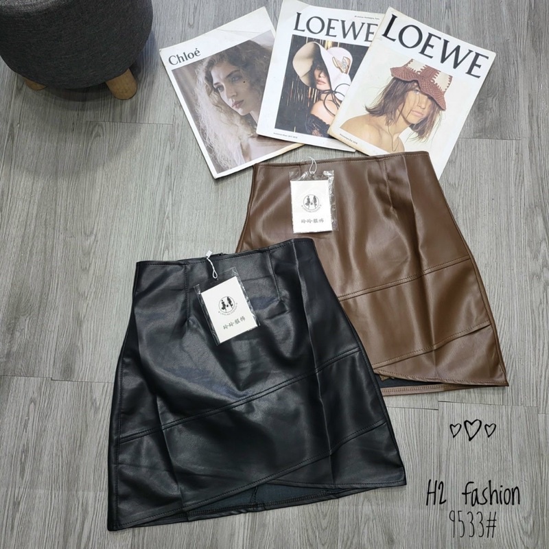 Chân váy da ôm hàng quảng châu