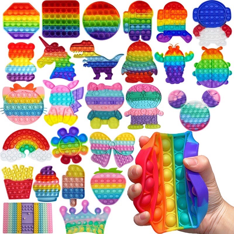 TRÒ CHƠI POP IT, TRÒ CHO XẢ STRESS CHO TRẺ EM VÀ NGƯỜI LỚN