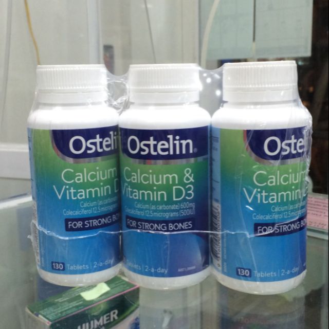 Ostelin Calcium & Vitamin D3 – Canxi cho bà bầu số 1 tại Úc