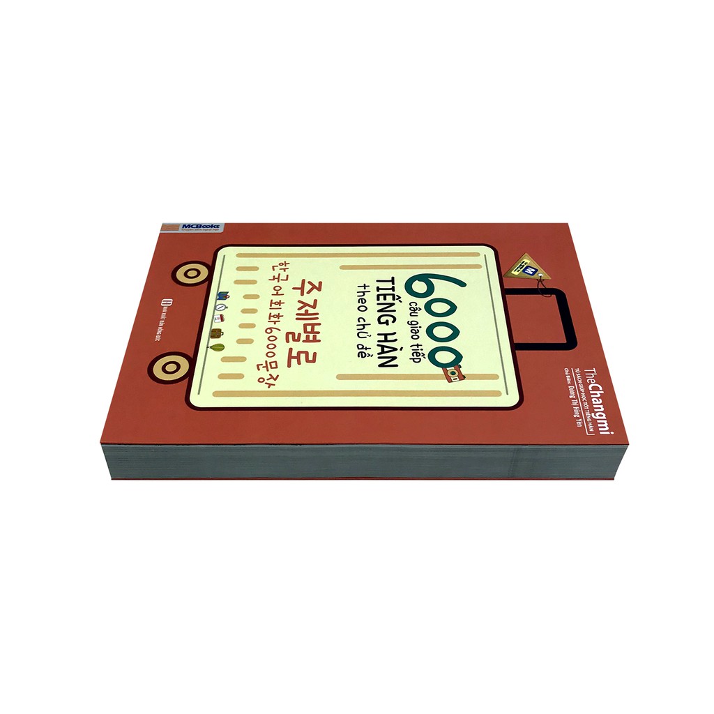 Sách - 6000 câu giao tiếp tiếng Hàn theo chủ đề