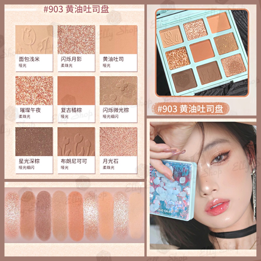 Phấn mắt Gogo Tales Secret Garden Eyeshadow Palette