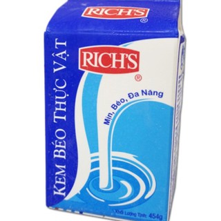 Kem béo thực vật Rich lùn 454g