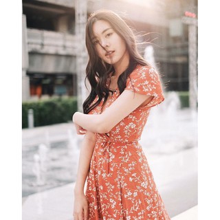 vay hoa nhí dáng suông khách đặt