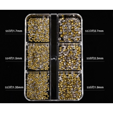 Đá chân nhọn trang trí nail