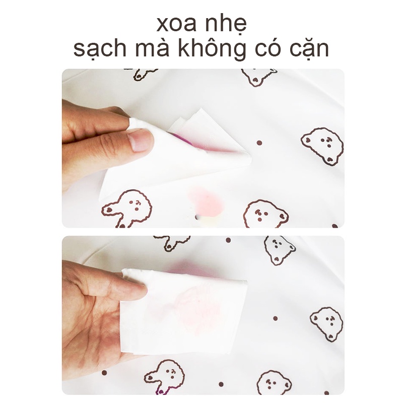 Yếm Ăn Tay Dài Chống Thấm Nước Có Túi Dành Cho Trẻ Em