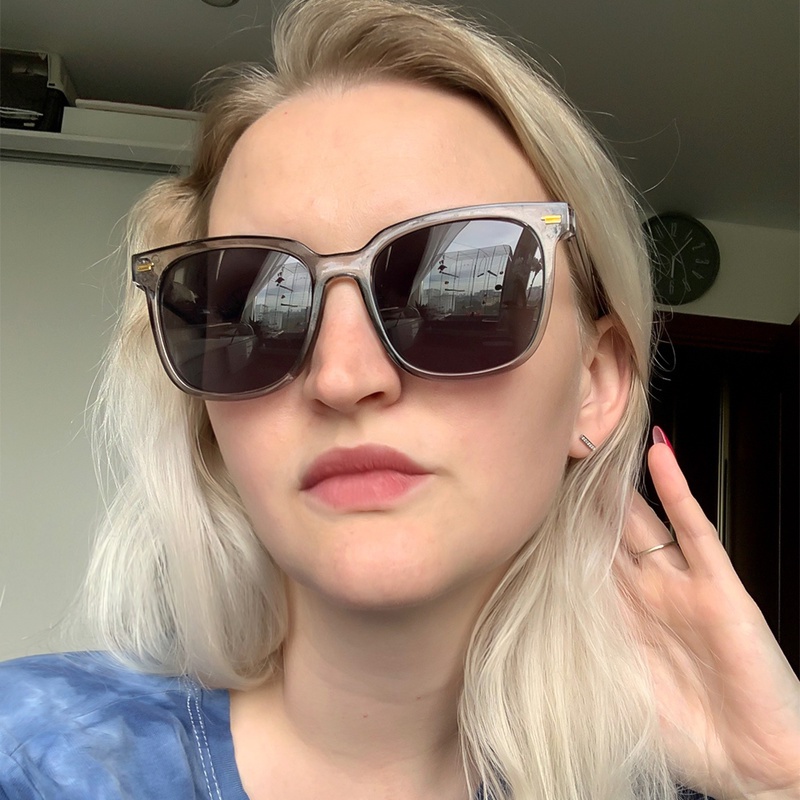 Kính Mát Chống Tia UV Phong Cách Cổ Điển Thời Trang Mùa Hè Cho Cả Nam Và NữKính Mát Phi Công Dáng Vuông Cho Nữ