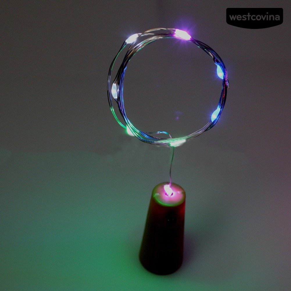 Dây đèn 10 bóng Led trang trí chai rượu dài 100cm