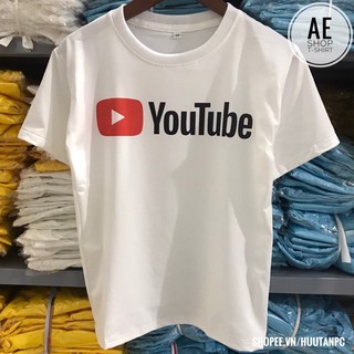 (SALE) Áo Thun In Logo YouTube